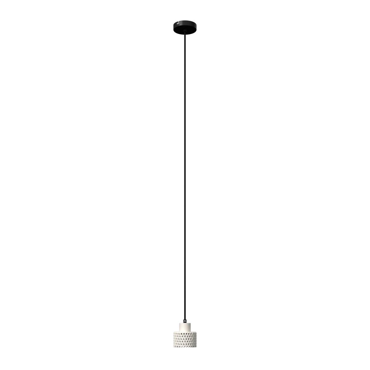 Hängeleuchte Lace Weiß max. 40 Watt - Weiß, MODERN, Keramik (12/167cm) - Bessagi Home