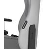 GAMINGSTOL PRINCE - vit/grå, Modern, textil/plast (67/126/67cm) - Dxracer