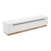 MEDIABÄNK MATEO - vit, Modern, trämaterial/plast (180/41/40cm) - Mömax