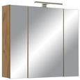 Spiegelschrank in Eichefarben - Eichefarben, MODERN, Glas/Holzwerkstoff (76/71/23cm) Spiegelschrank in Eichefarben - Eichefarben, MODERN, Glas/Holzwerkstoff (76/71/23cm)
