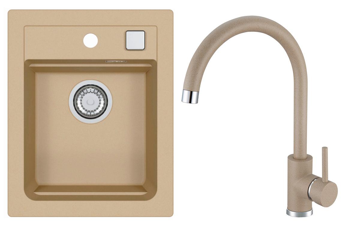 Set Sudopera I Slavine Atrox 10 + Kati G55 - bež, Konvencionalno, kamen (40/50cm)