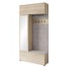 Garderobe Tejo Sonoma Eiche - Sonoma Eiche, Design, Holzwerkstoff (115/231,9/37,5cm) - Livetastic