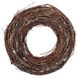 Koszorú Liam - Sötétbarna, Fa (31cm) - Mömax modern living