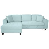 Kutna Garnitura Moritz - sivo-zelena, Trend, tekstil (155/265cm) - Modern Living
