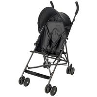 WÓZEK SPACEROWY PEPI 2.0 - czarny, Basics, metal/tkanina (80/46/97cm) - My Baby Lou
