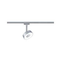 Schienensystem-Strahler Urail Circle Chromfarben ca. 14.7cm - Chromfarben, Basics, Kunststoff/Metall (9,8/14,7cm) - Paulmann