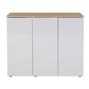 COMMODE MACCHIATO -EXKLUSIV- - noir/cachemire, MODERN, matériau en bois/métal (103,2/88,5/35,5cm) - Mömax
