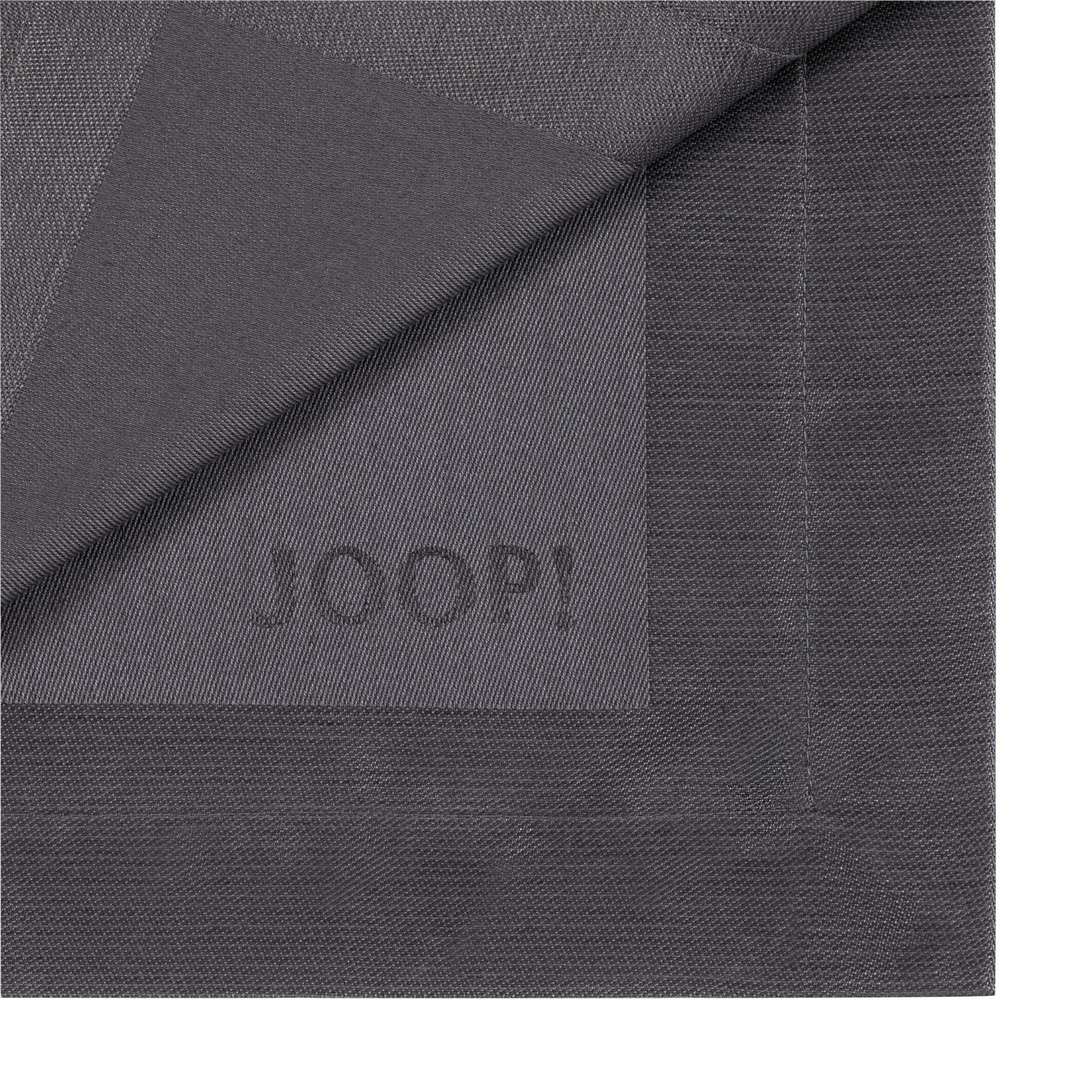 BIEŻNIK JOOP! SIGNATURE - kolor grafitowy, Design, tkanina (50/160cm) - Joop!