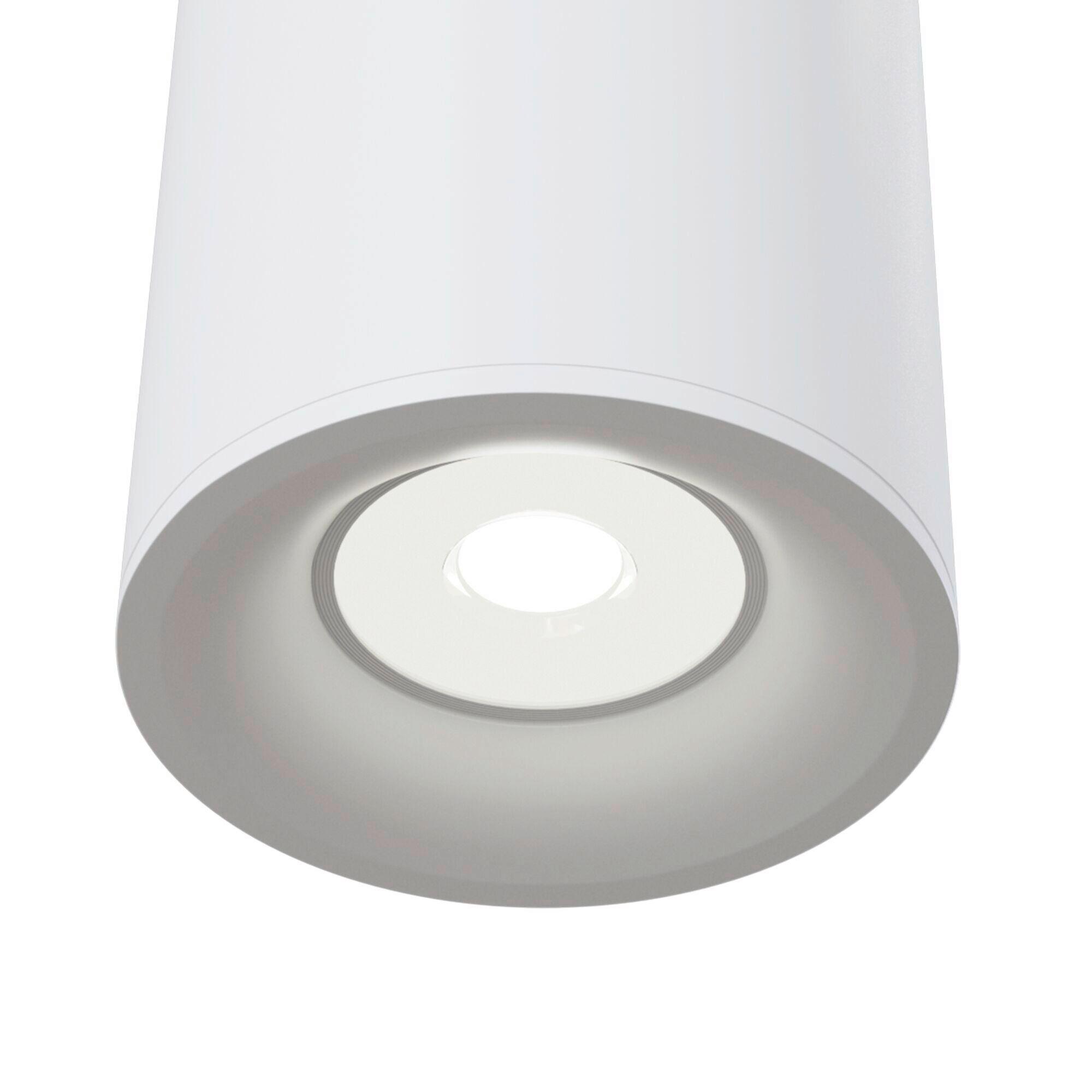 Strahler Slim Weiß max. 50 Watt - Weiß, Trend, Metall (8,5/11,5cm) - MAYTONI