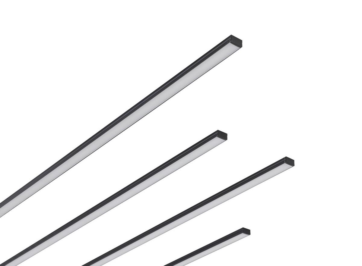 Led Panel Numik 33w - crna, Moderno, plastika (50/75/100/1,3/0,7cm) - Mömax
