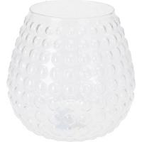 Váza Idill - áttetsző, üveg (19/20cm)