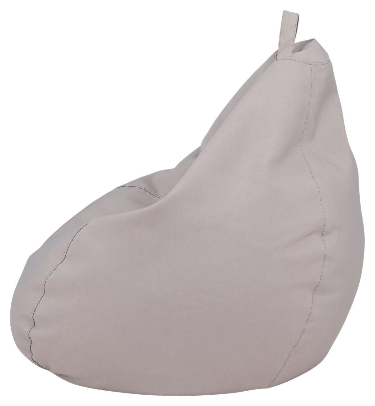 Outdoorsitzsack Bago ca. 90x110x90 cm Beige - Beige, KONVENTIONELL, Textil (90/110/90cm) - Gardenson