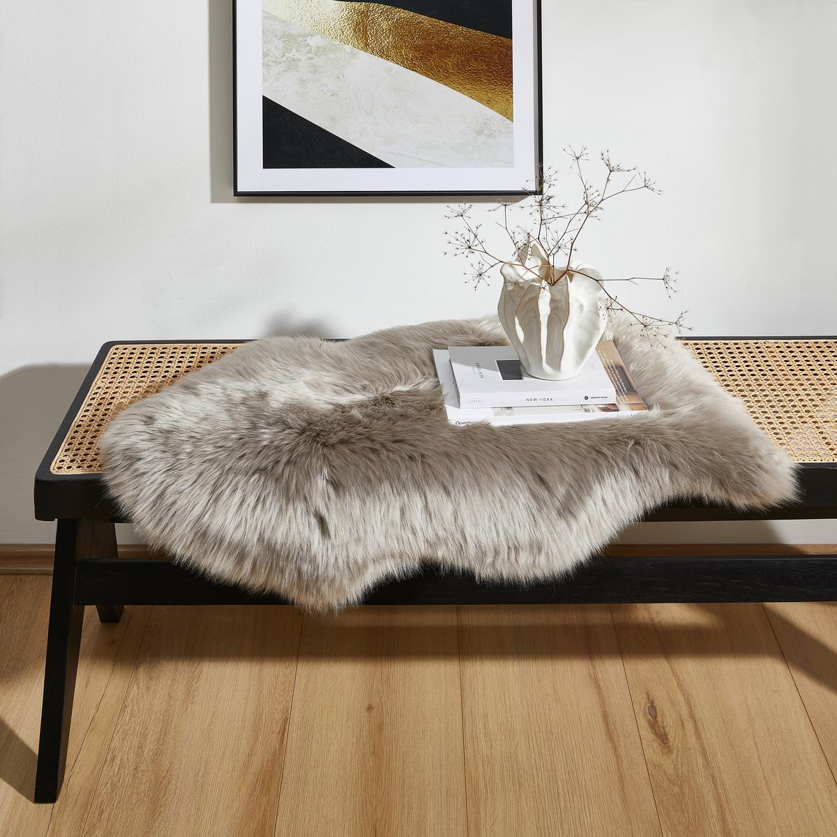 FUTRO OWCZE NELSON - Natur, futro (50/80cm) - Linea Natura
