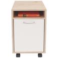 Predalnik Na Kolescih Laurenc - aluminij/bela, Moderno, umetna masa (33/59,5/38cm) - Mömax modern living Predalnik Na Kolescih Laurenc - aluminij/bela, Moderno, umetna masa (33/59,5/38cm) - Mömax modern living