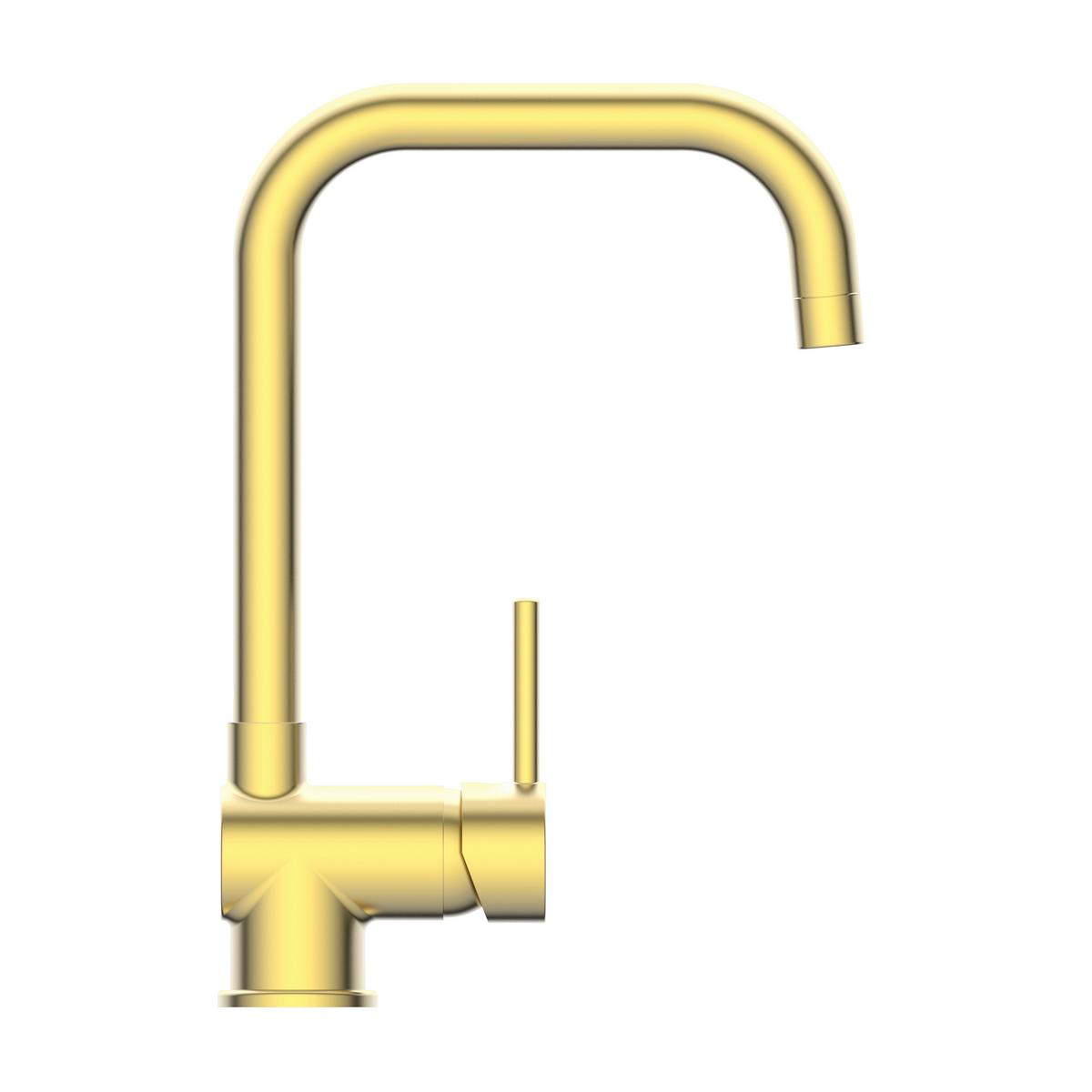 Küchenarmatur Sistant Stockholm Goldfarben - Goldfarben, Basics, Metall (33cm) - Sistant