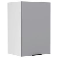 Küchenoberschrank Fasola - Weiss/Anthrazit, Trend, Holzwerkstoff/Kunststoff (40/60/31cm) - MID.YOU