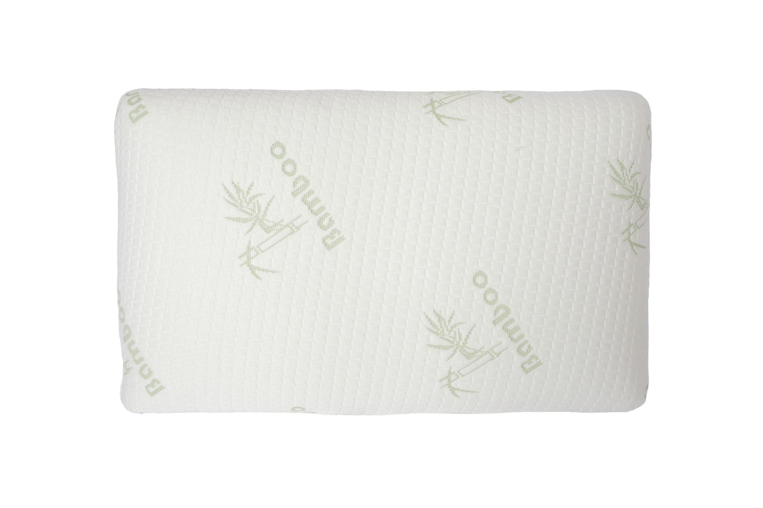 Memory Bambusz Párna Dreamilo 50/30 - fehér, műanyag/textil (50/30/10cm) - Naturtex