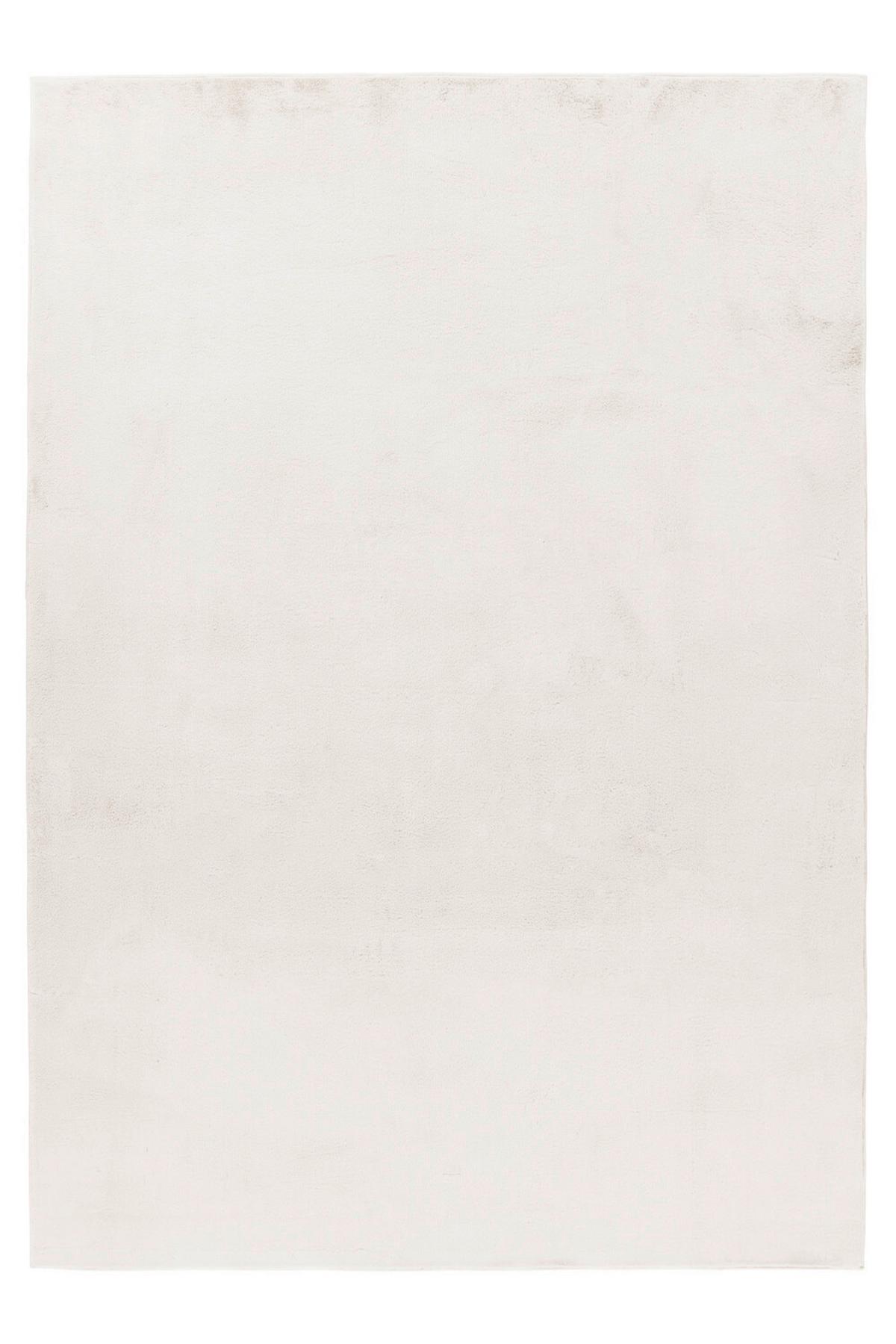 Hochflorteppich Pouffy Creme ca. 80x250cm - Creme, Basics, Textil (80/250cm)