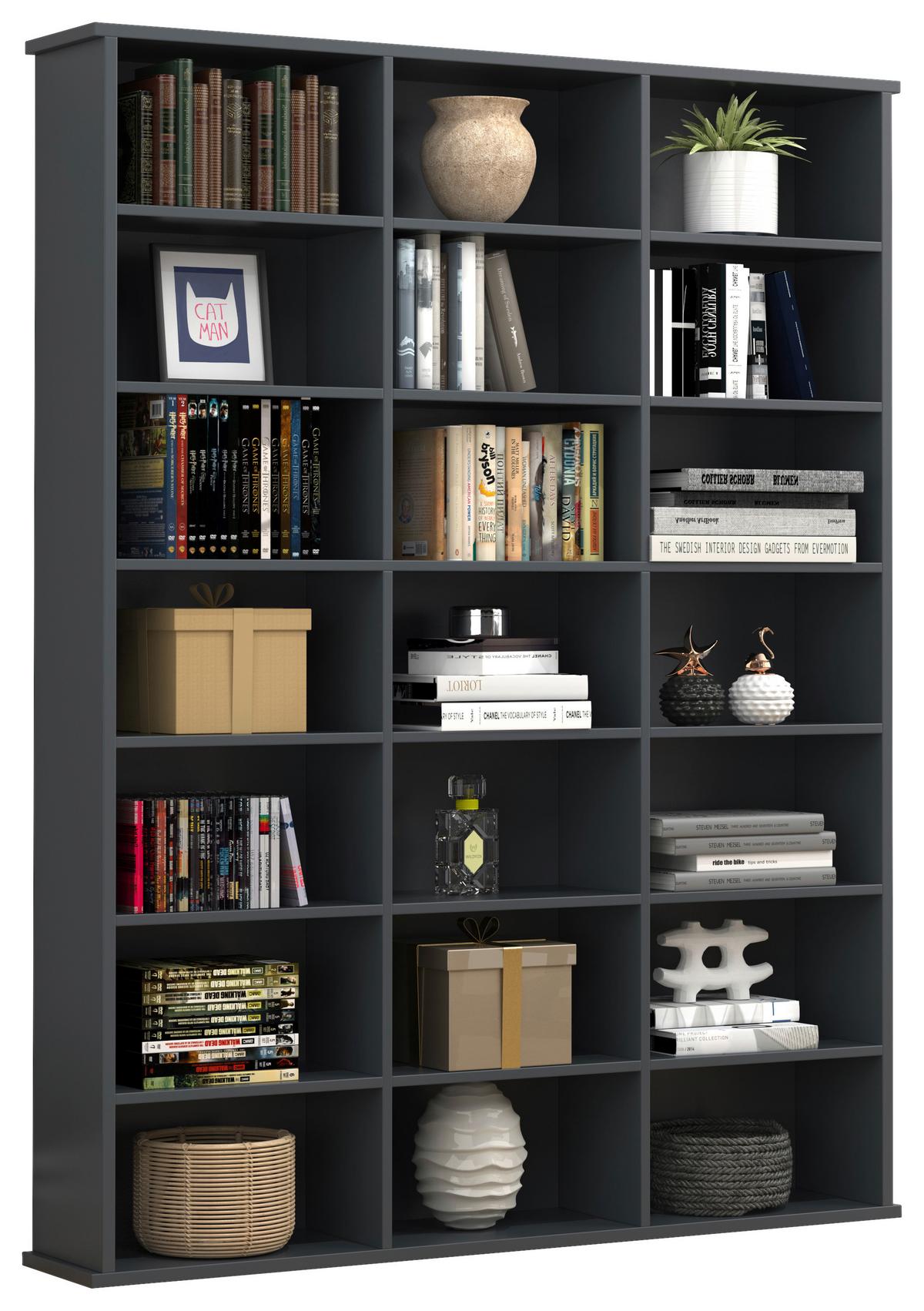 REGAL MEGOSA M - Anthrazit, Design, Holzwerkstoff (105/136/19cm) - MID.YOU