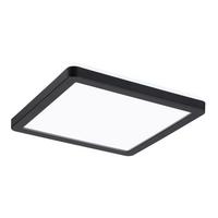 LED-Paneel Atria Shine in Schwarz max. 11,2 Watt - Schwarz, Basics, Kunststoff (19/19/2,8cm) - Paulmann