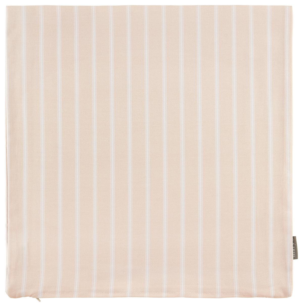 Párnahuzat Steffi 50/50cm - rózsaszín/fehér, Konventionell, textil (50/50cm) - Mary's