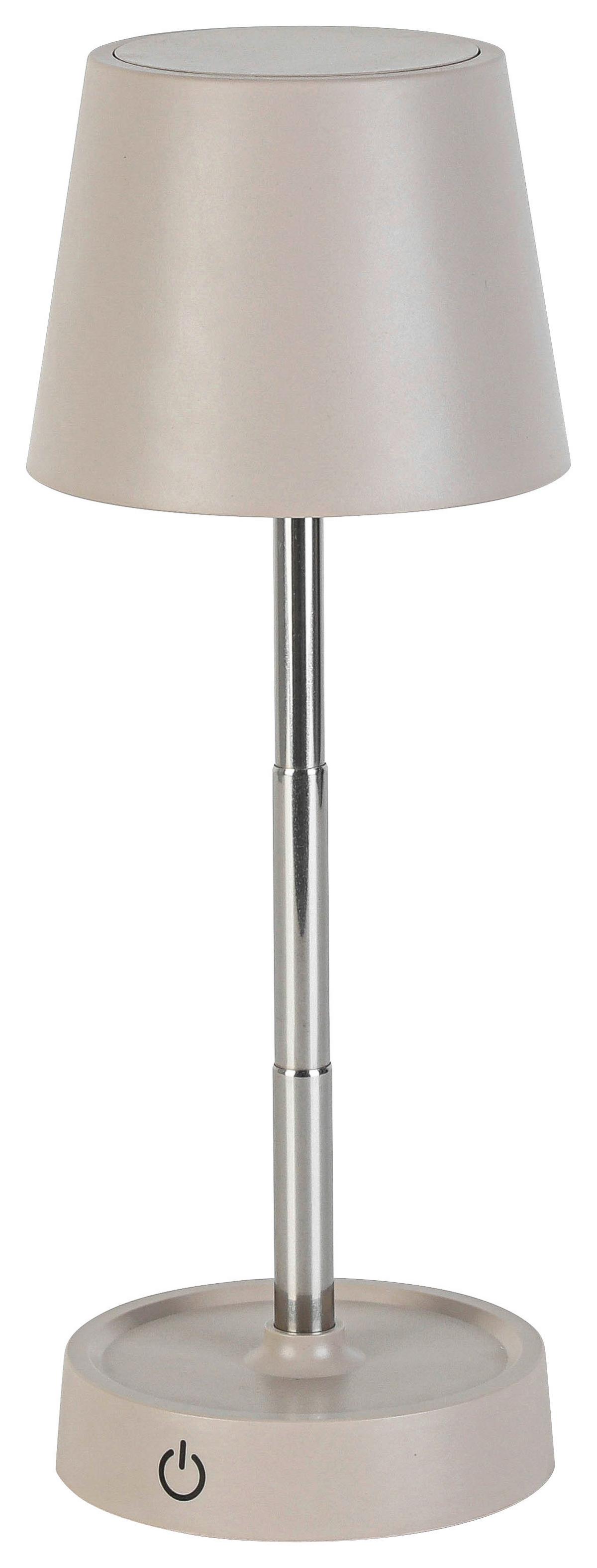 LED-Tischleuchte Klappi max. 1,2 Watt - Sandfarben, MODERN, Kunststoff/Metall (10,5/11-28cm) - Mömax