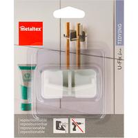 Öntapadós Akasztó Clever - műanyag (7/7/4cm) - Metaltex