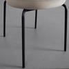STOL LEA - beige/svart, Modern, metall/trä (51/82/63cm) - Bessagi Home