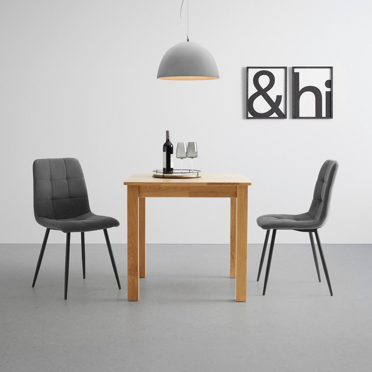 Esstisch Gerhard Eichefarben - Eichefarben, MODERN, Holz (80/80/76cm) - Mömax