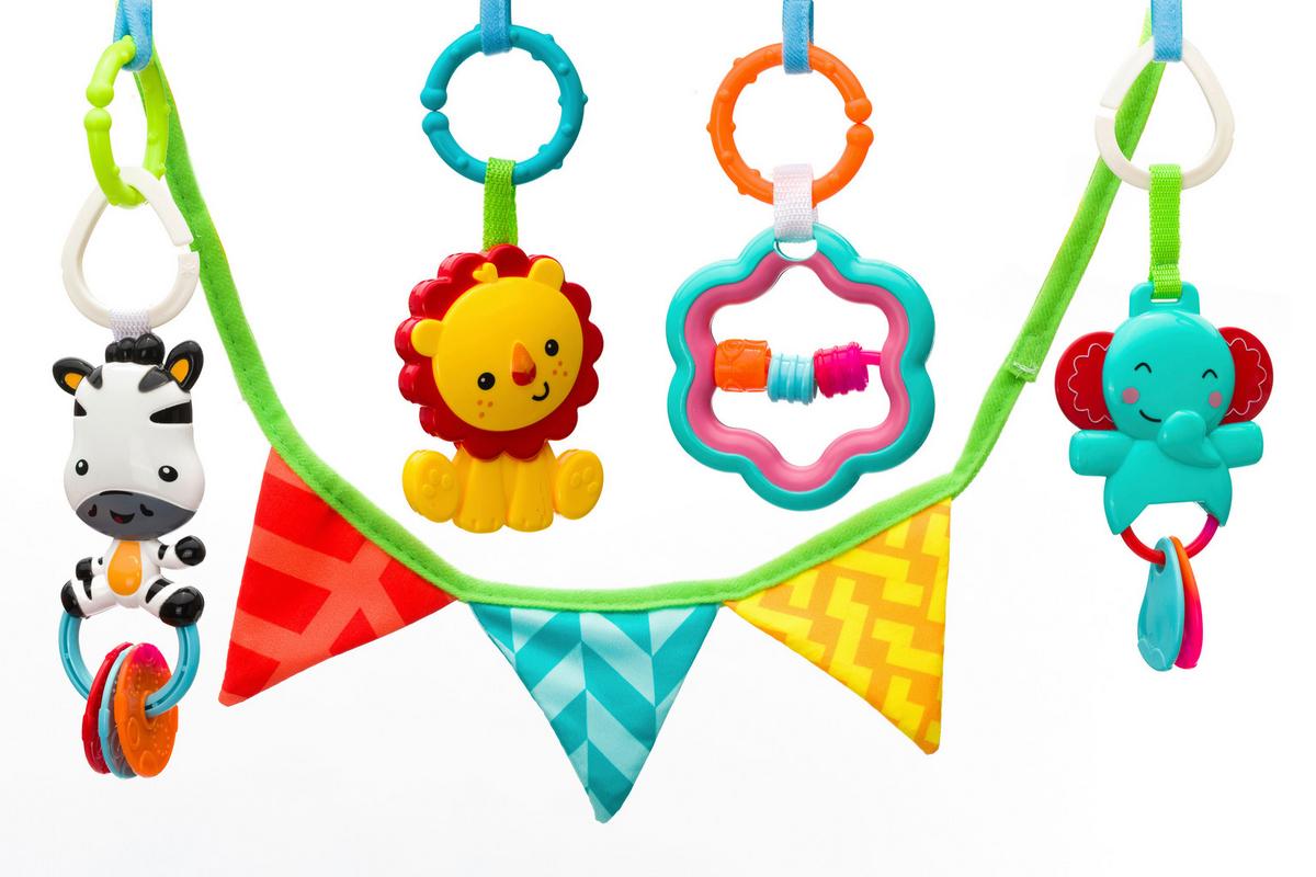 ŁUK Z ZABAWKAMI AKTIVBOGEN - Basics (120/55/120cm) - Fillikid