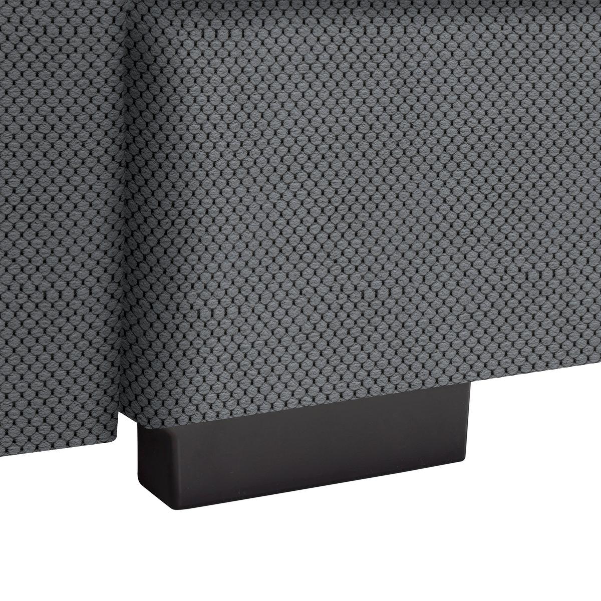 Megasofa Pedro Dunkelgrau - Dunkelgrau, MODERN, Holz/Holzwerkstoff (261/83/124cm) - Mömax