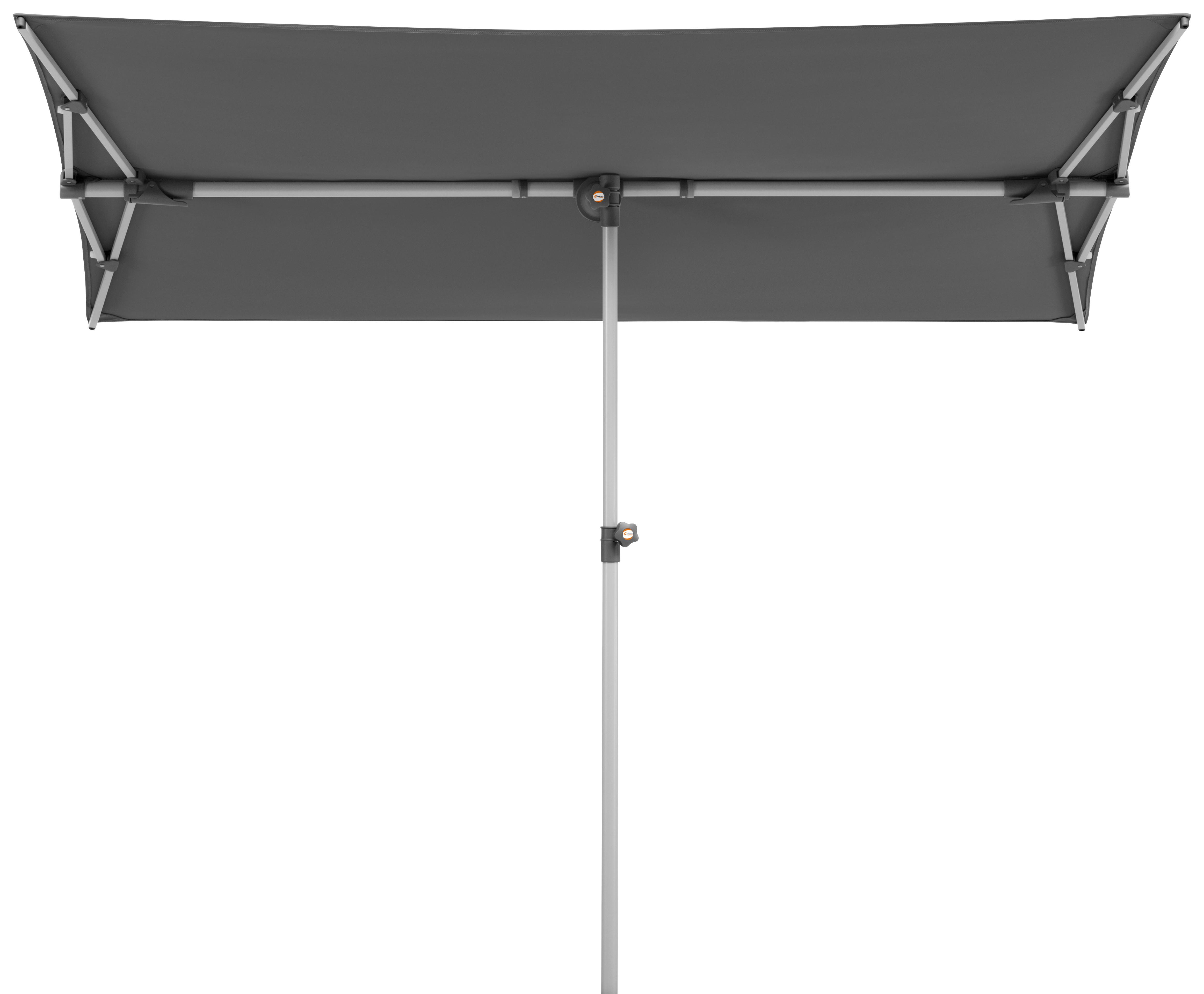 Ampelschirm Novara ca.190x188x140cm Anthrazit - Anthrazit, Basics, Textil/Metall (190/188/140cm) - Schneider