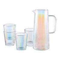 Set de pahare Rainbow - multicolor, Konventionell, sticlă - Modern Living