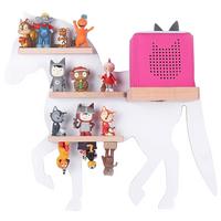 Otroška Polica Boarti, Bela - bela, Moderno, leseni material (46/43/19cm) - MID.YOU