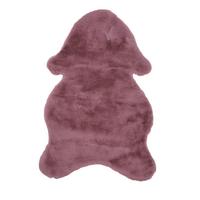 Kunstfell Marlene in Rosa ca. 90x60cm - Rosa, Textil/Fell (90/60cm) - Modern Living