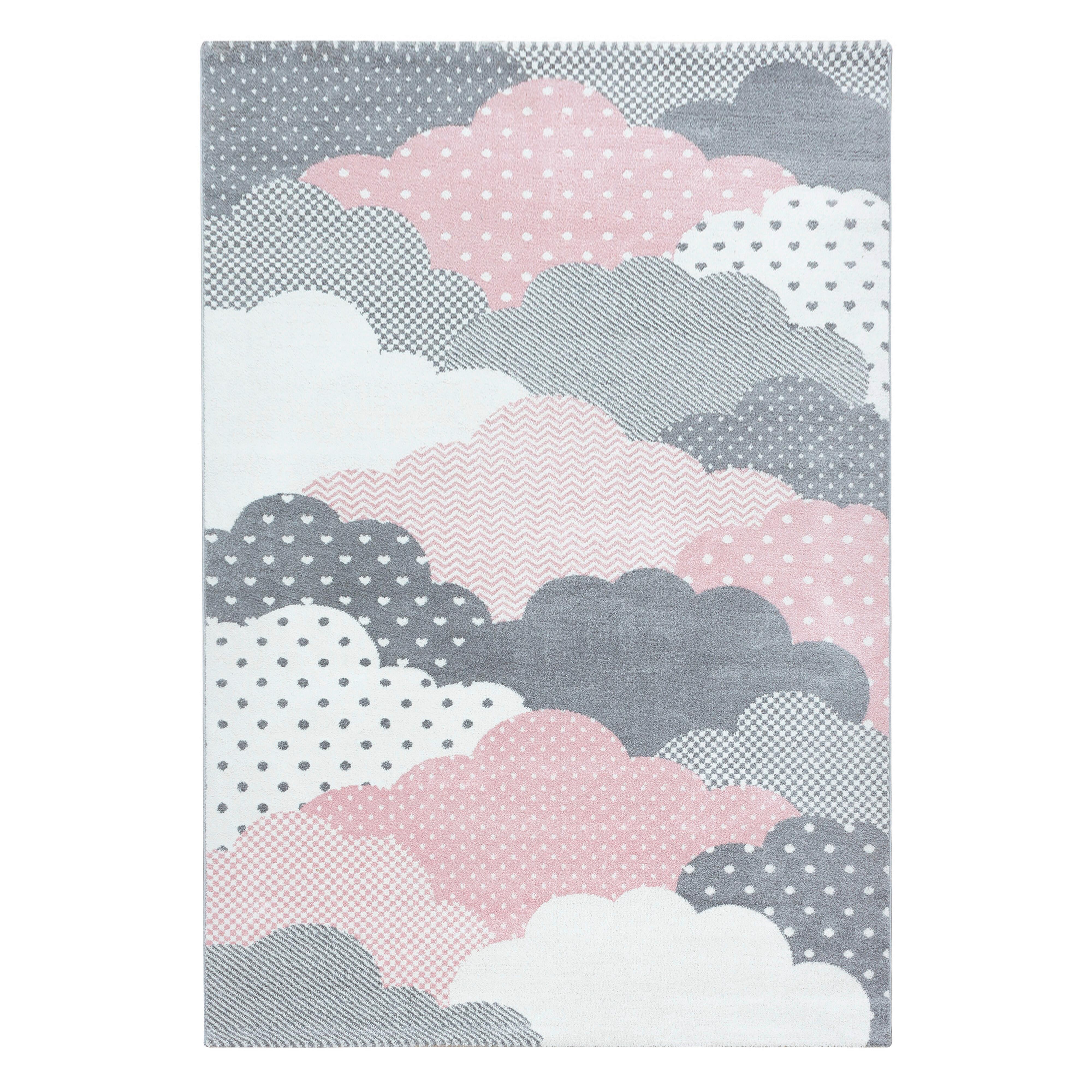 Otroška Preproga Bambi, Roza, 140x200cm - pink, Trend, tekstil (140/200cm) - Ben'n'jen