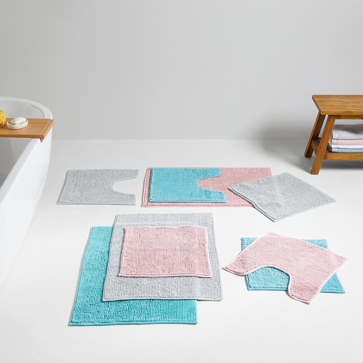Badematte Nelly In Rosa 60x90cm - Rosa, Textil - Modern Living
