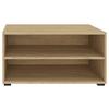 Regal Unit-Elements Mini - boje hrasta/crna, Moderno, drvni materijal (91,2/44,8/40cm) - Based