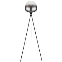 Stoječa Svetilka 15548s1 - črna, Design, kovina/steklo (65/65/145cm) - Globo