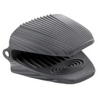 Topfhandschuh Antje aus Silikon in Grau - Grau, MODERN, Kunststoff (10/9/10cm)