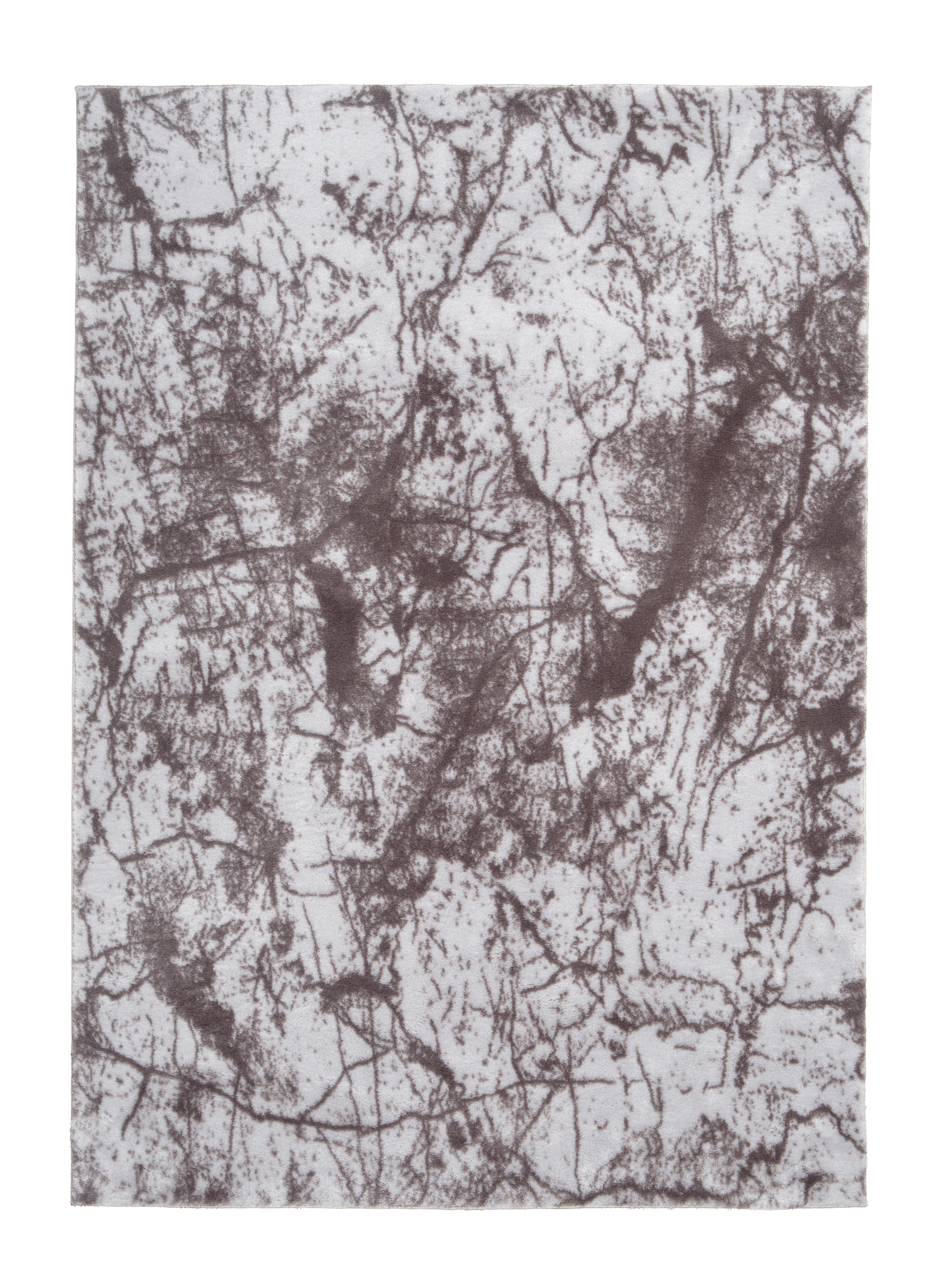 Webteppich Nemos 1 in Grau ca. 60x110cm - Grau, Modern, Kunststoff (60/110cm) - Modern Living