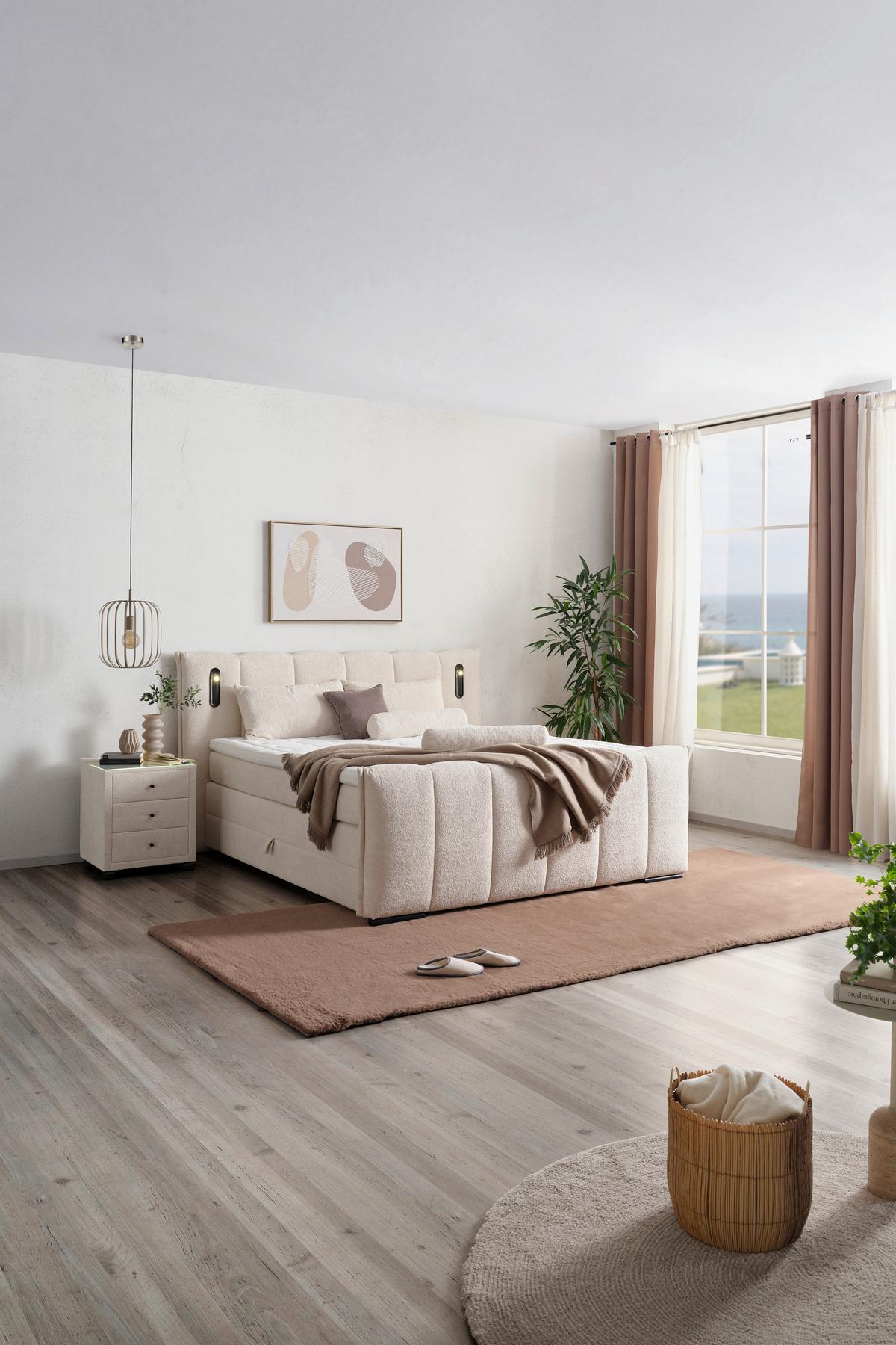 Boxspring Krevet Elysia - Trend (160/200cm) - Luca Bessoni