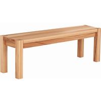 ŁAWKA SELECT  -EXKLUSIV- -PO- - kolor bukowy, Konventionell, drewno (125/42/35cm) - Livetastic