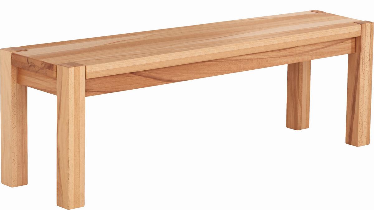 ŁAWKA SELECT  -EXKLUSIV- -PO- - kolor bukowy, Konventionell, drewno (125/42/35cm) - Livetastic