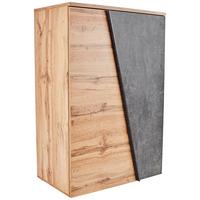 Komoda Venedig - barve kroma/siva, Moderno, umetna masa/leseni material (90/121,5/40cm) - Mömax