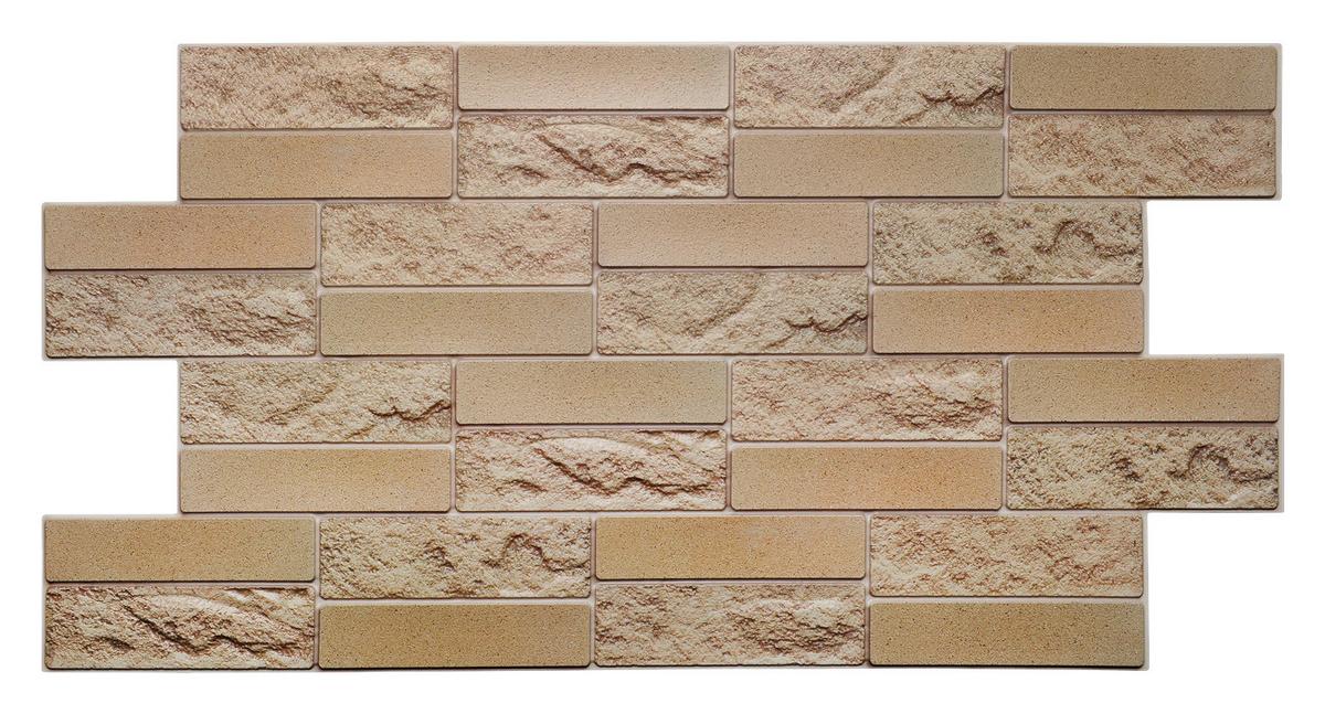 Pvc-falburkoló Facing Brick - műanyag (98/49,8/0,3cm)
