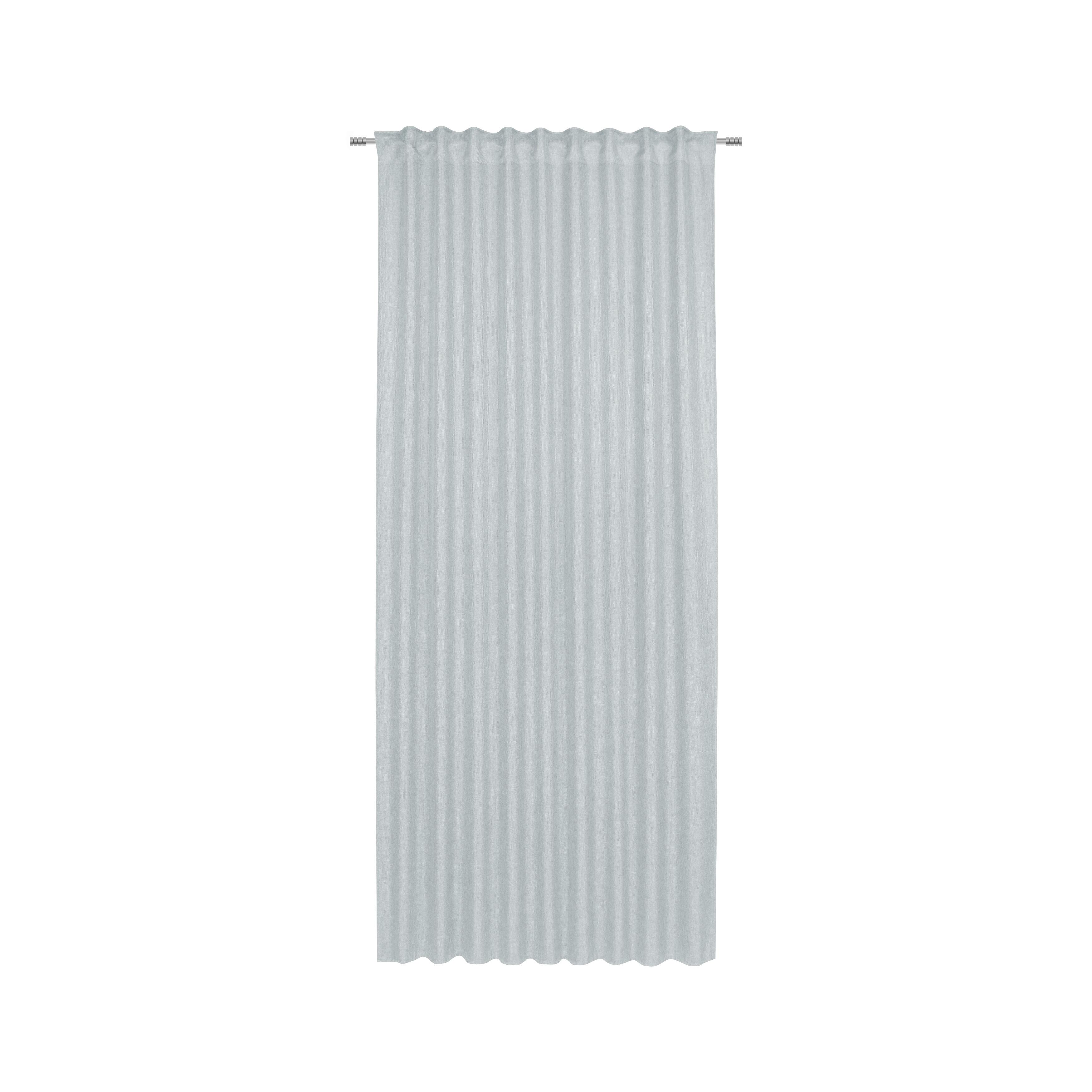 Készfüggöny Andi 2db/csomag - Ezüst, konvencionális, Textil (140/245cm) - Modern Living