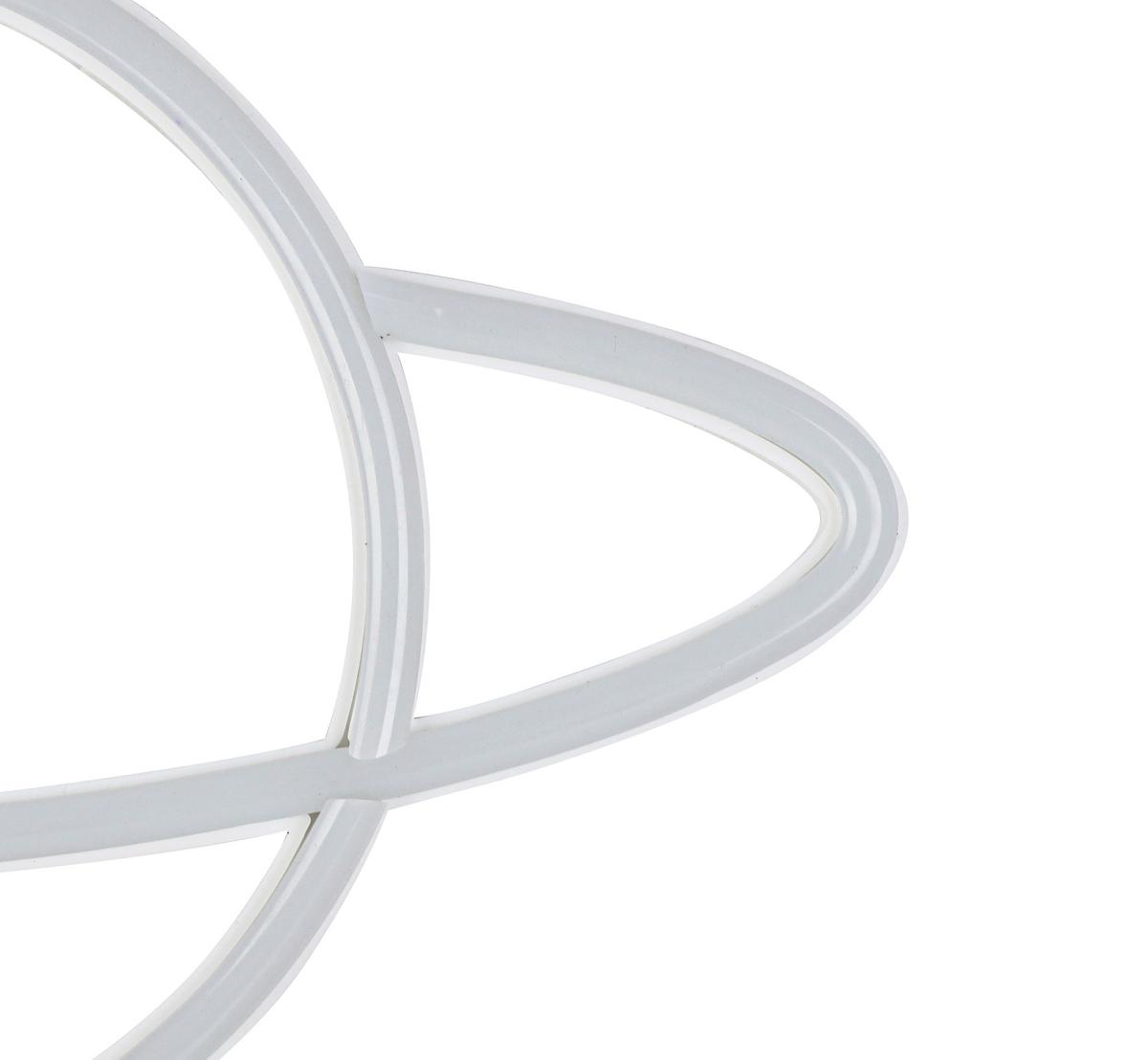 Led Dekorativna Svjetiljka Planeti - bijela/ružičasta, Konvencionalno, plastika (29,3/17,5/1,7cm) - Mömax