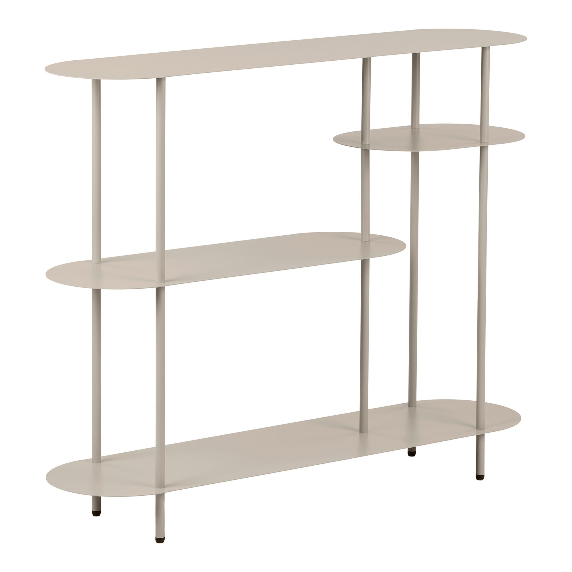 Regal Rieti Greige - Greige, Design, Metall (118/97/31cm) - MID.YOU