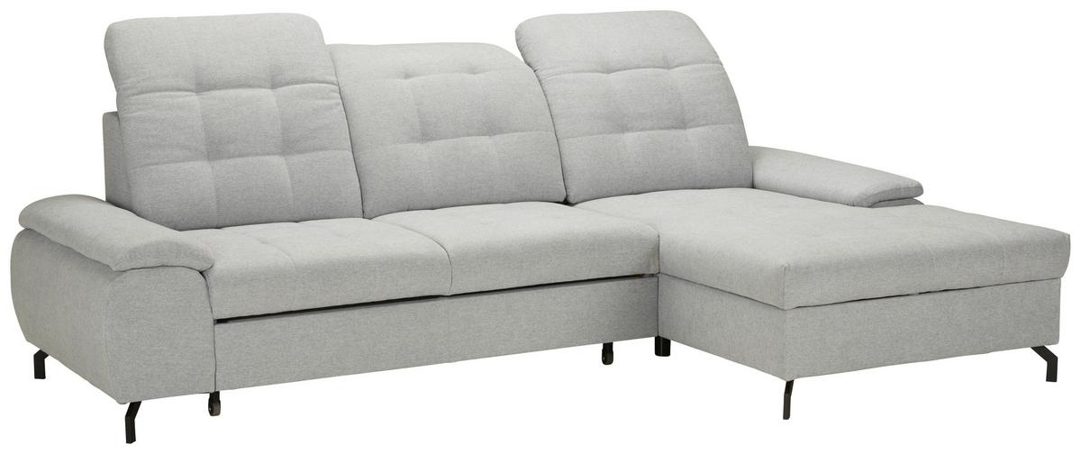 Sarokkanapé Como Mini - szürke, Modern (263/106/167cm) - Mömax